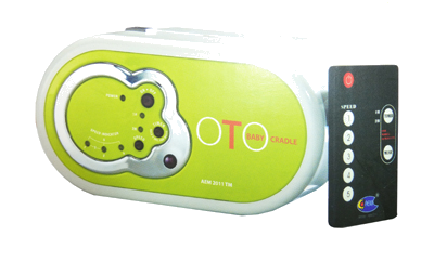 Spring Cot with Music & Remote Control Electrical Cradle