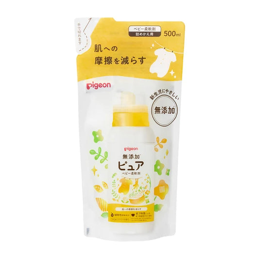 Pigeon Newborn Baby Softener Refill 500ml Hidamari Flower Scent