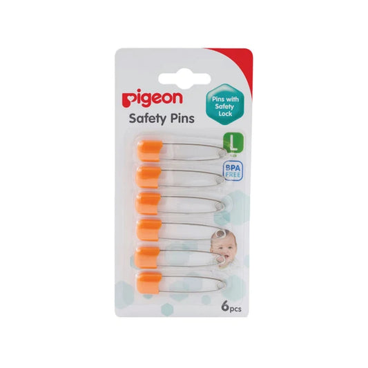 Pigeon Safety Pin (L) 6pcs