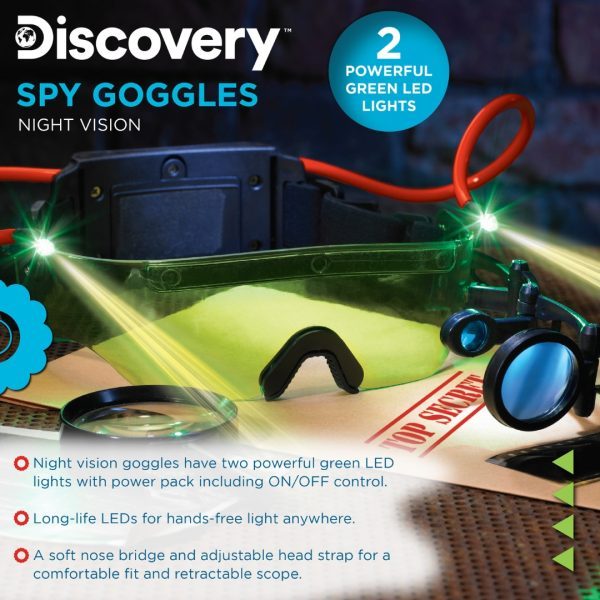 Discovery Night Vision Spy Goggles