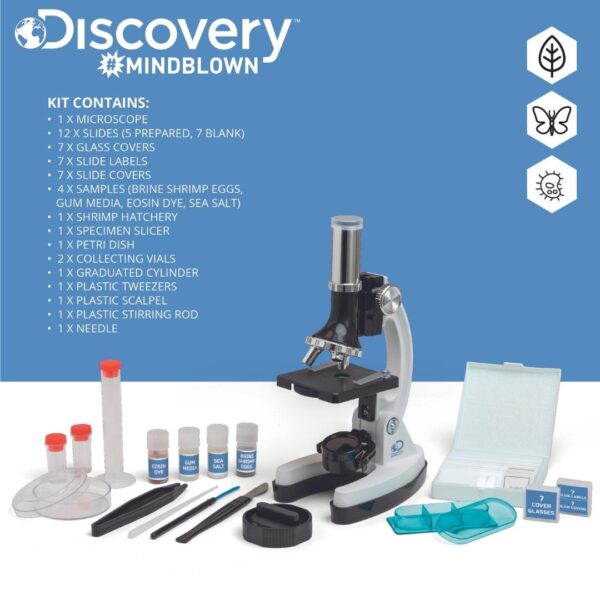 Discovery Mindblown - 48-pc Microscope Set
