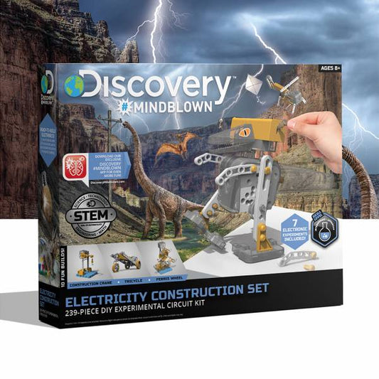 Discovery Mindblown 239pc Electricity Construction Set