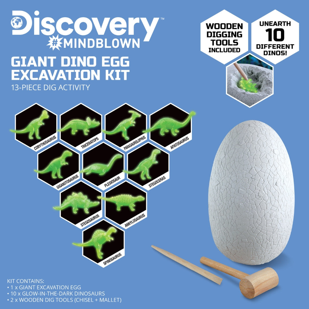 Discovery Giant Dino Egg Excavation Kit