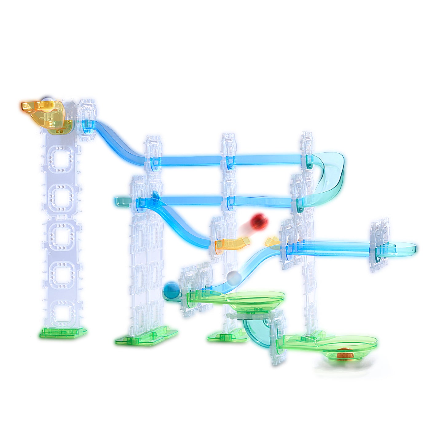Classic Marble Run Construction Set 58-Piece