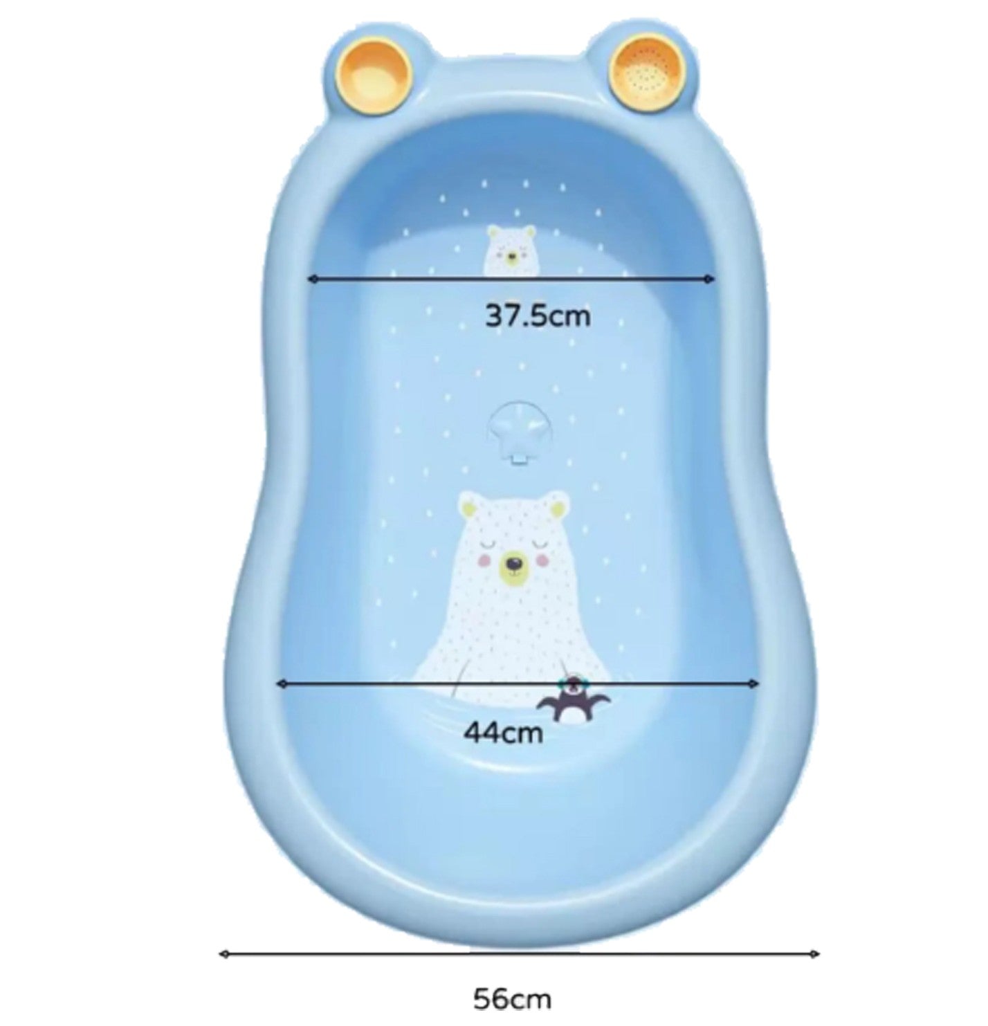 Bath Tub with Bath Mat Cushion