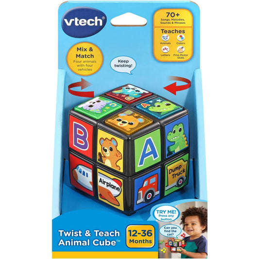 Vtech Twist N Teach Animal Cube