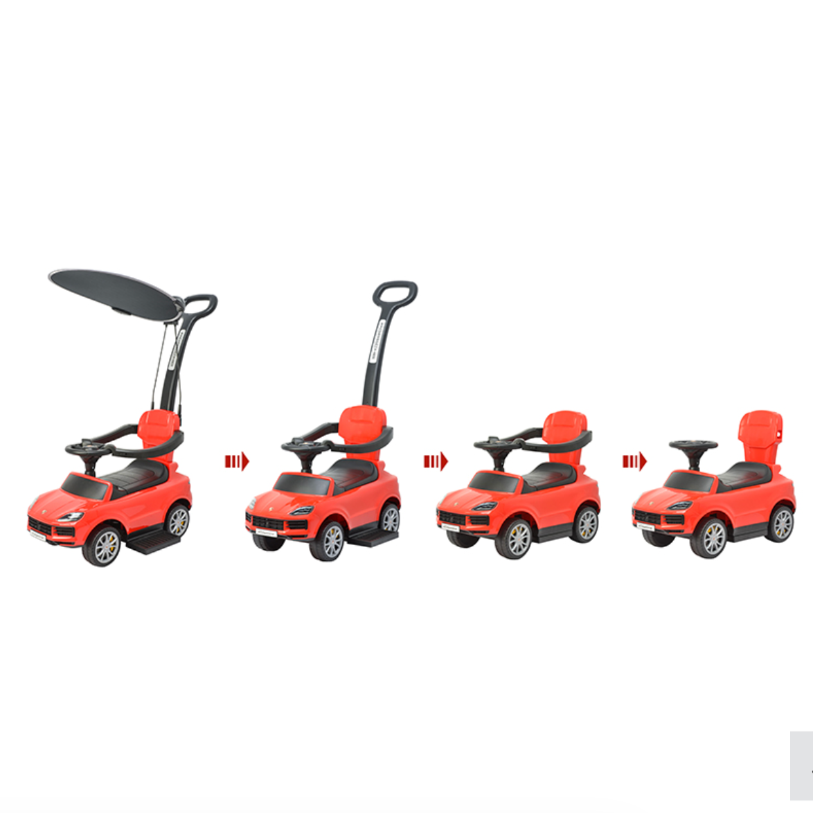 Porsche Licensed Push Car