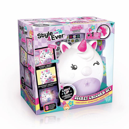 Style 4 Ever Secret Dec DIY Unicorn Lamp
