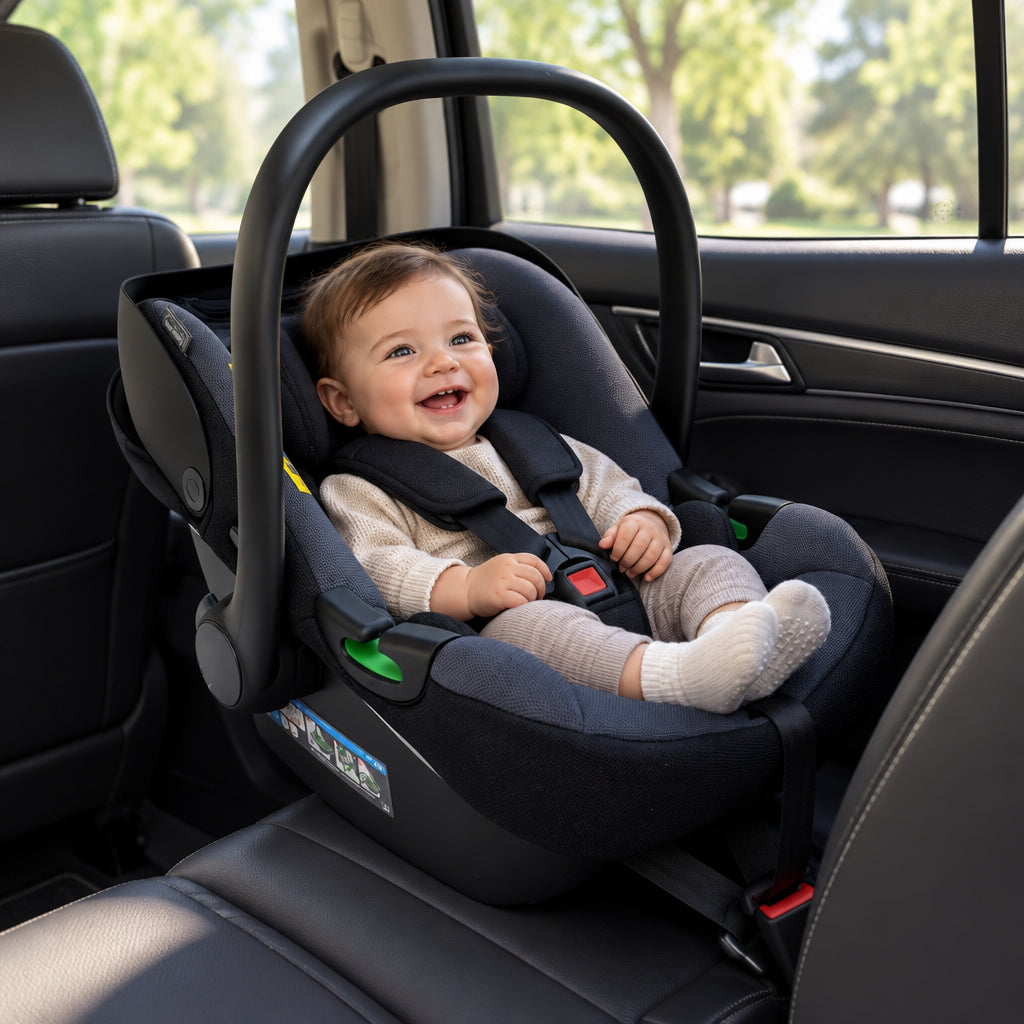 Seyftee iSize Isofix Infant Safety Carseat With Base