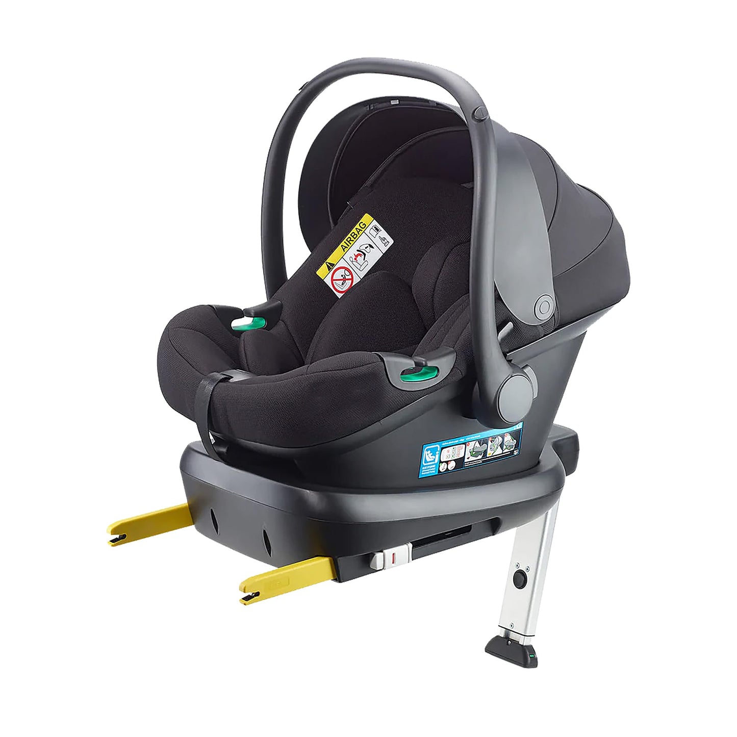 Seyftee iSize Isofix Infant Safety Carseat With Base