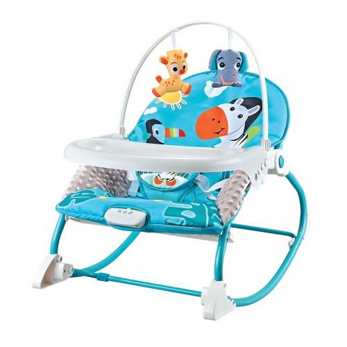 Infant to Toddler Rocker/Dining Chair - Zebra