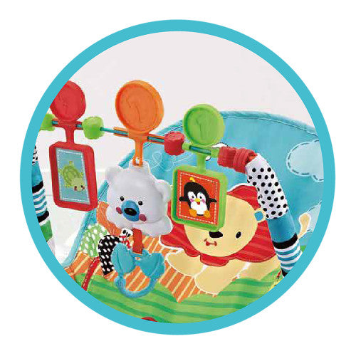 Infant to Toddler Rocker (Vibration/Music) - Lion