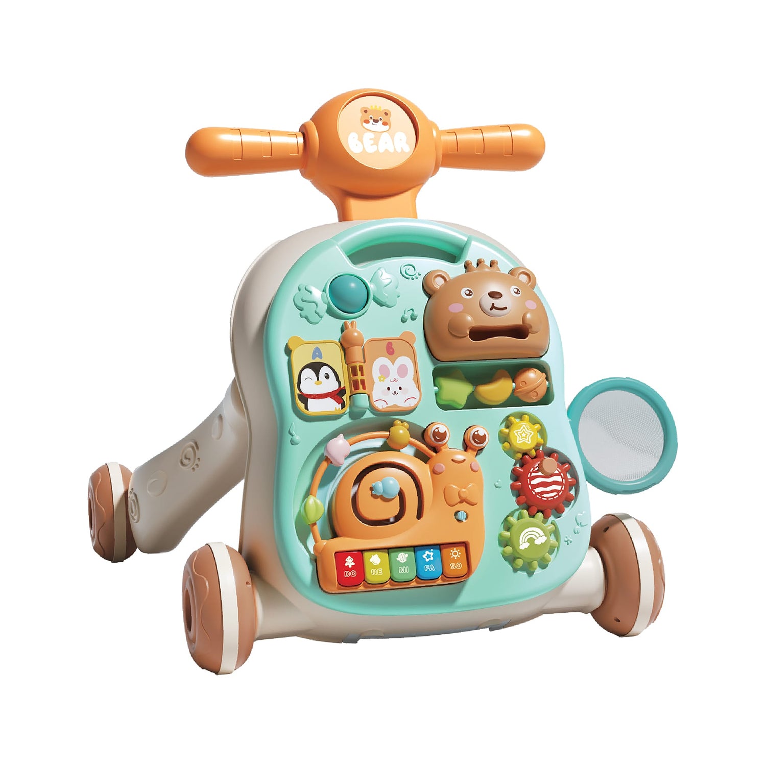 4 In 1 Musical Baby’s Pusher/Ride On/Table/Activity Partner