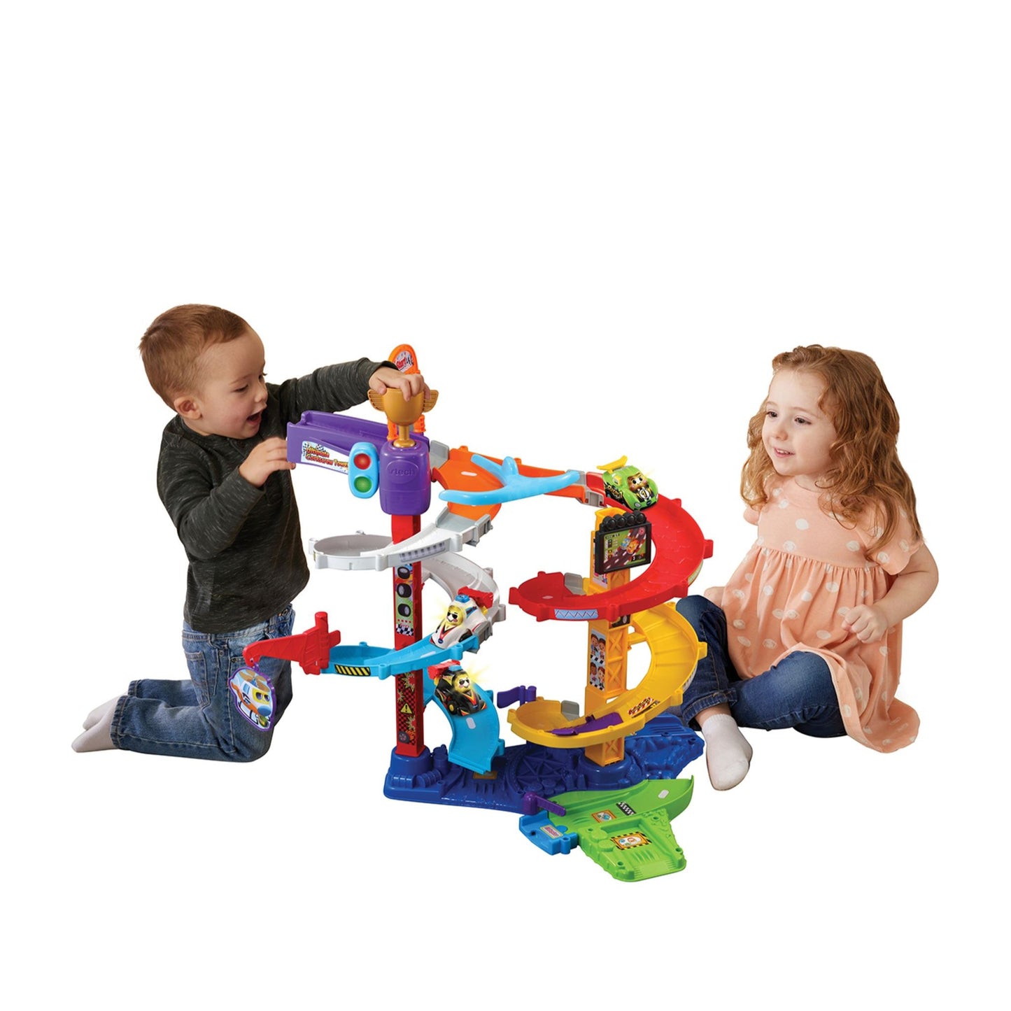 VTech Toot-Toot Drivers Twist & Race Tower