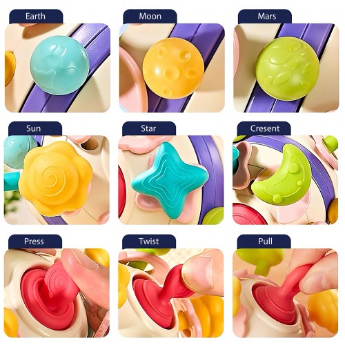 6 In 1 Space Ball Teether