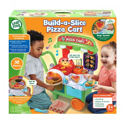 LeapFrog Build-a-Slice Pizza Cart