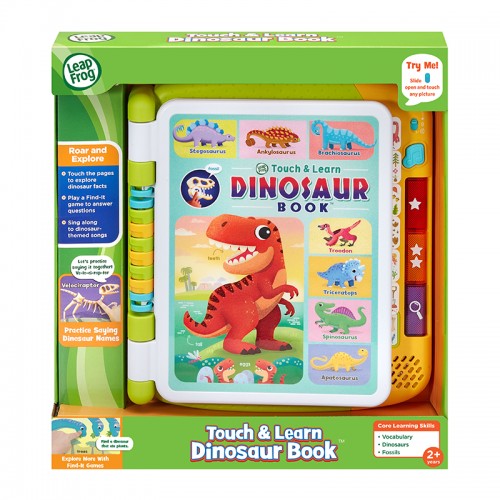 LeapFrog Touch and Learn Dinosaur Book