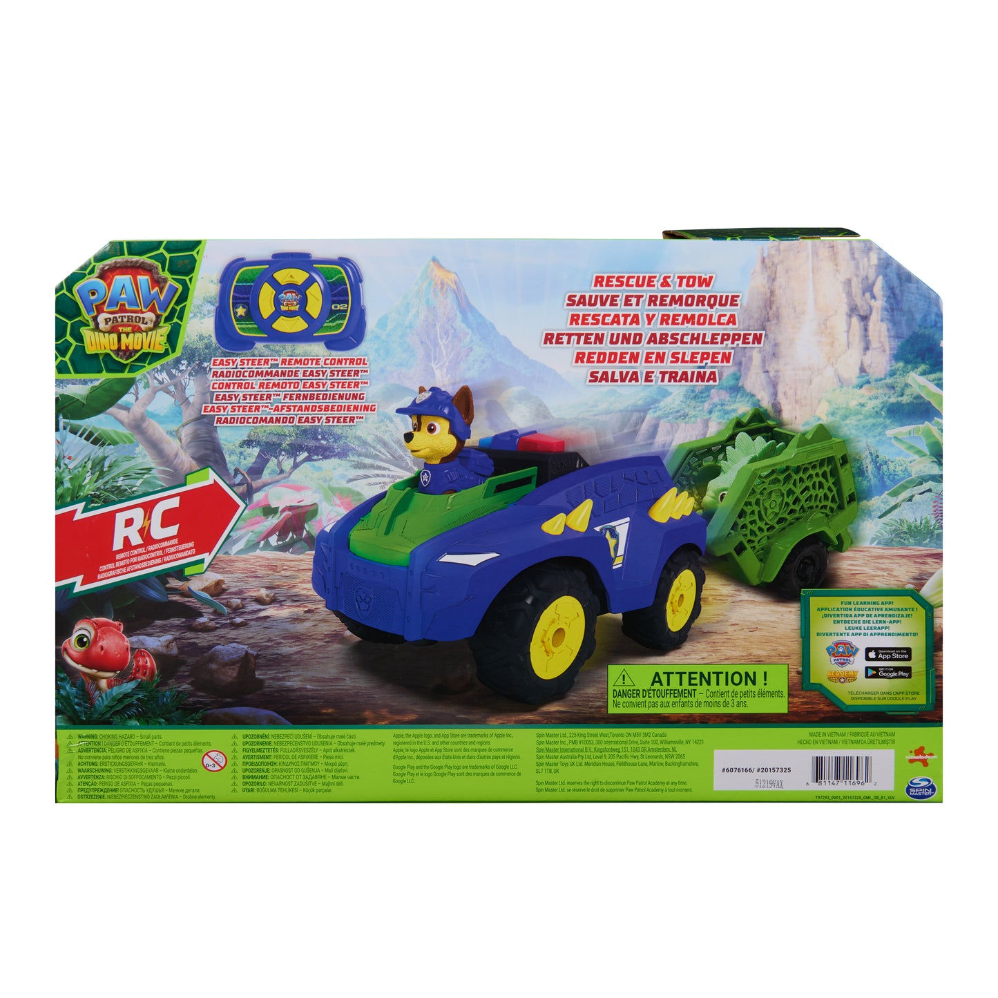 PAW Patrol Dino Tow & Dash RC
