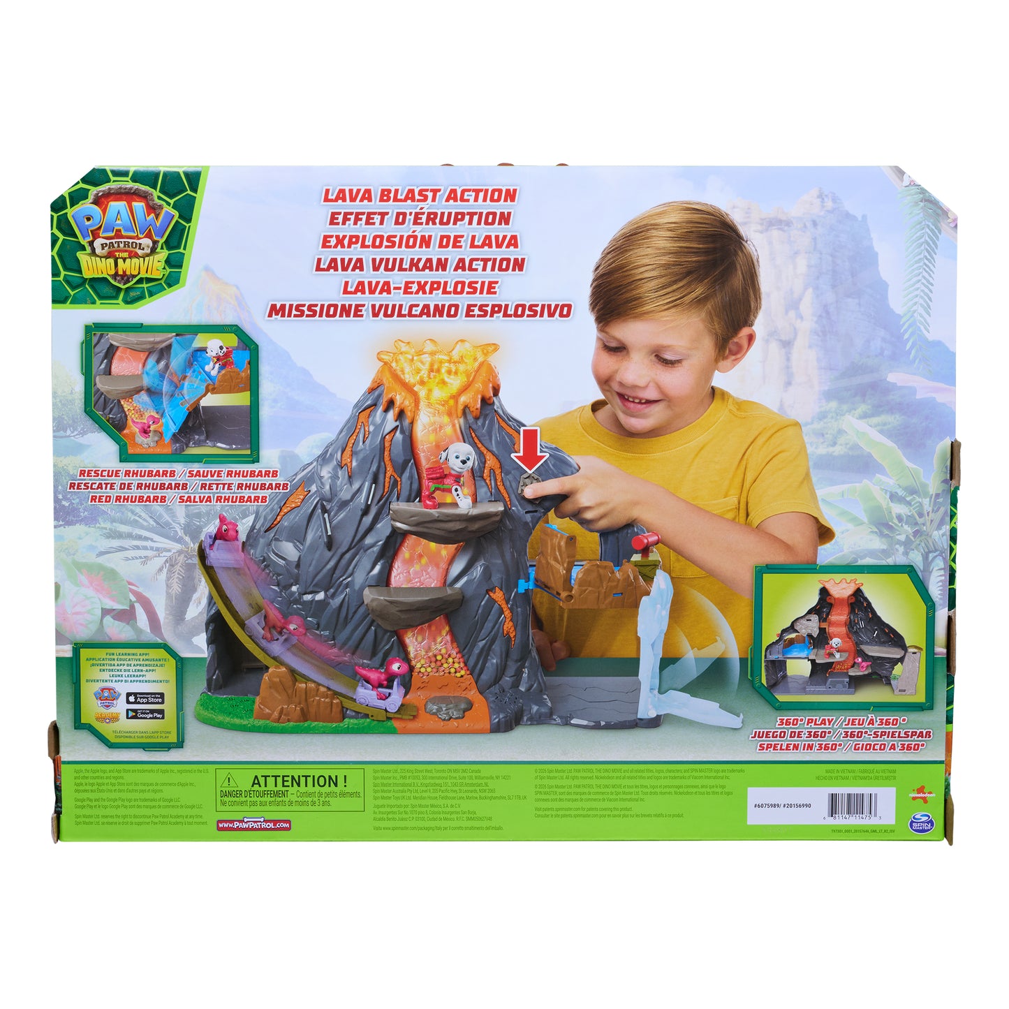 PAW Patrol Super Lava Blast Playset