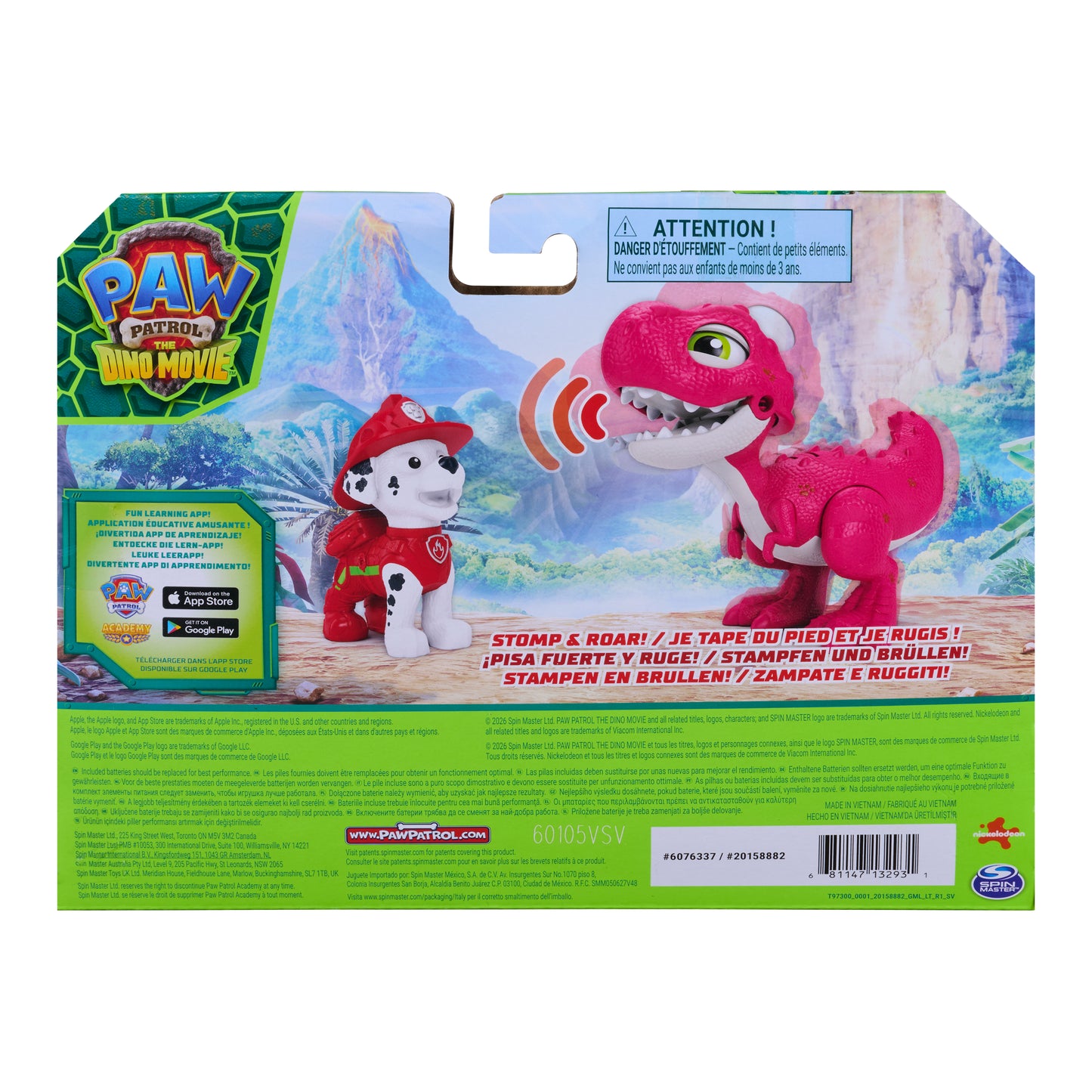 PAW Patrol Roaring Pup Pals