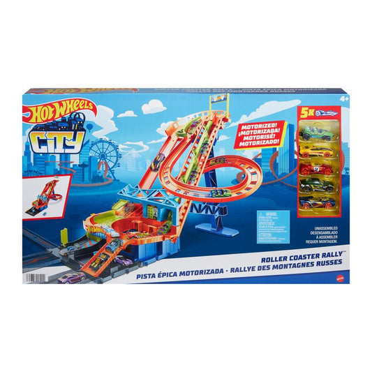 Hot Wheels™ City Roller Coaster Rally™ Track Set