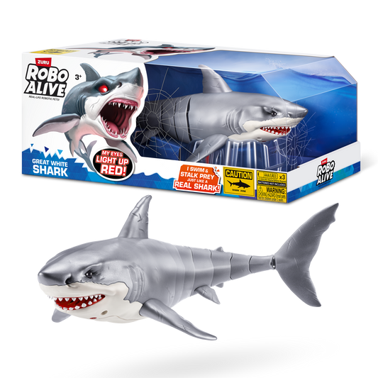 ZURU Robo Alive Great White Shark Series 1