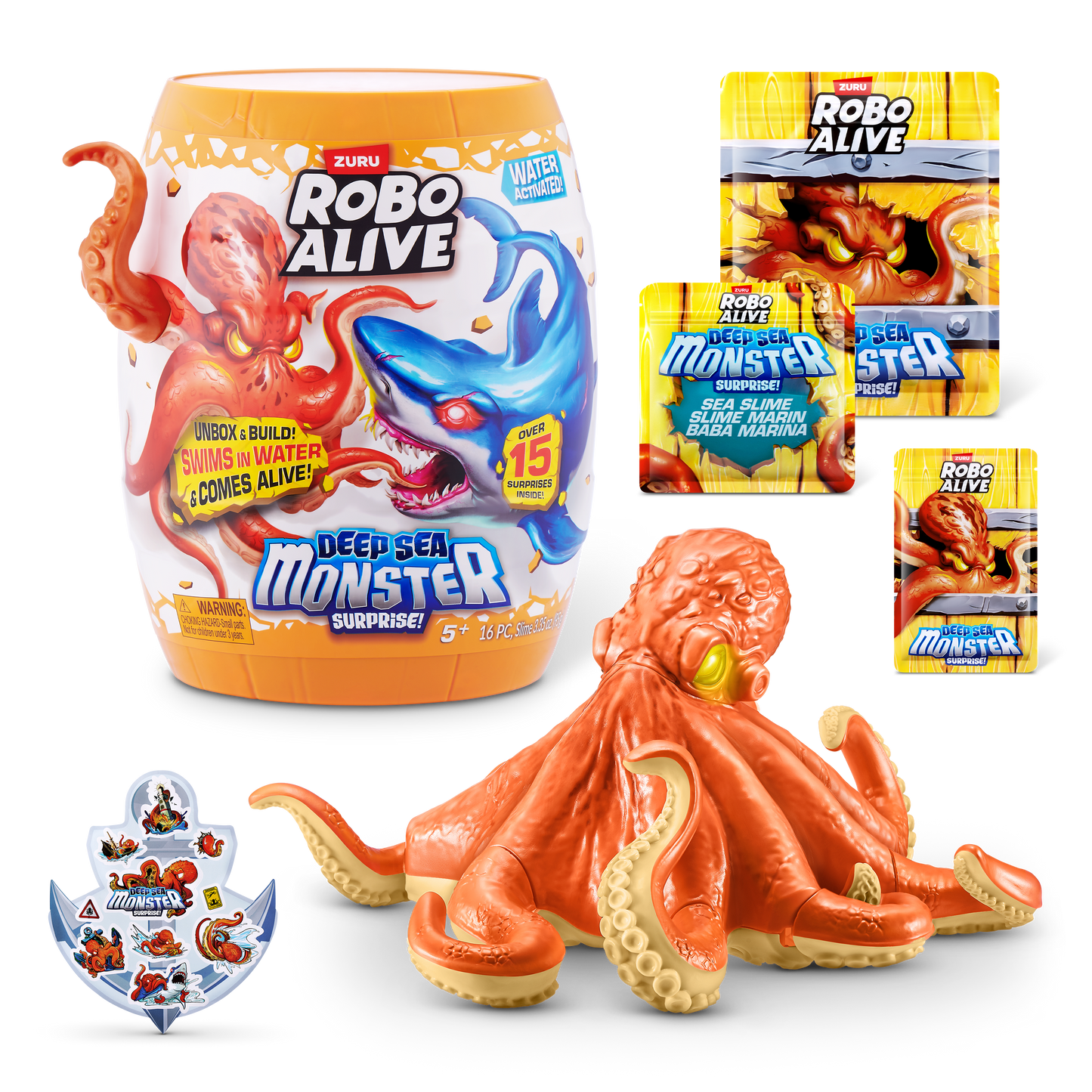 Robo Alive Deep Sea Monster Surprise by ZURU
