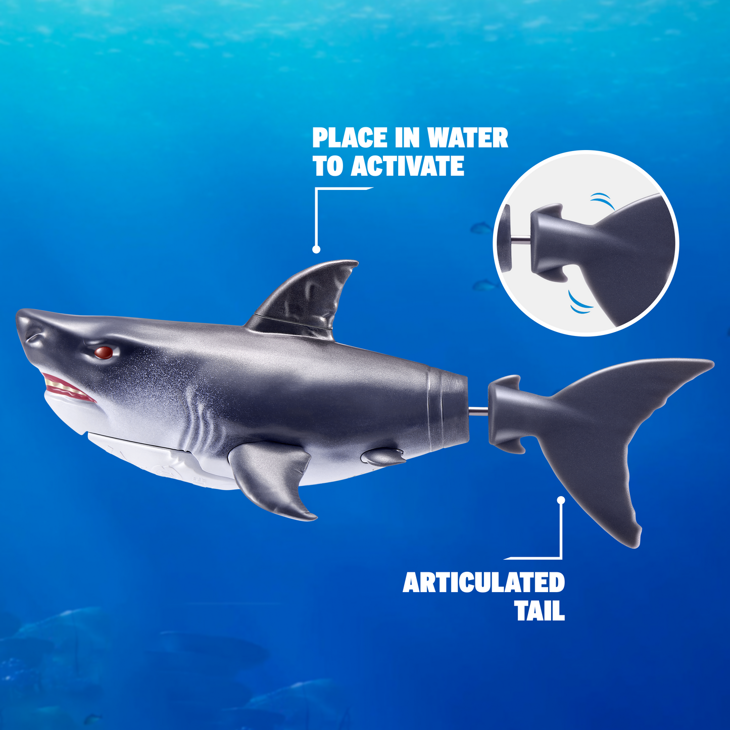 Robo Alive Water Activated Shark(Muti Colour) by ZURU