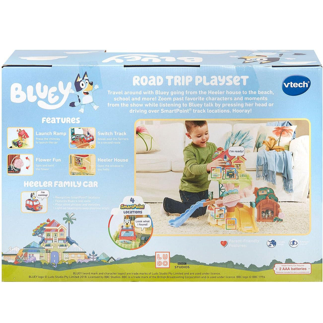Vtech Bluey Road Trip Play Set