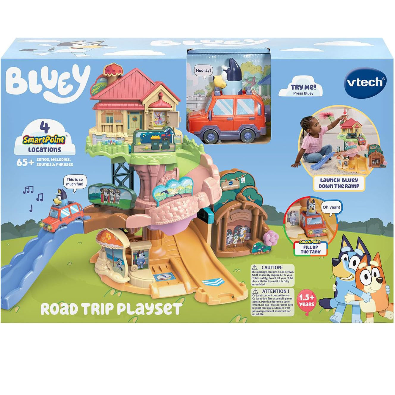 Vtech Bluey Road Trip Play Set