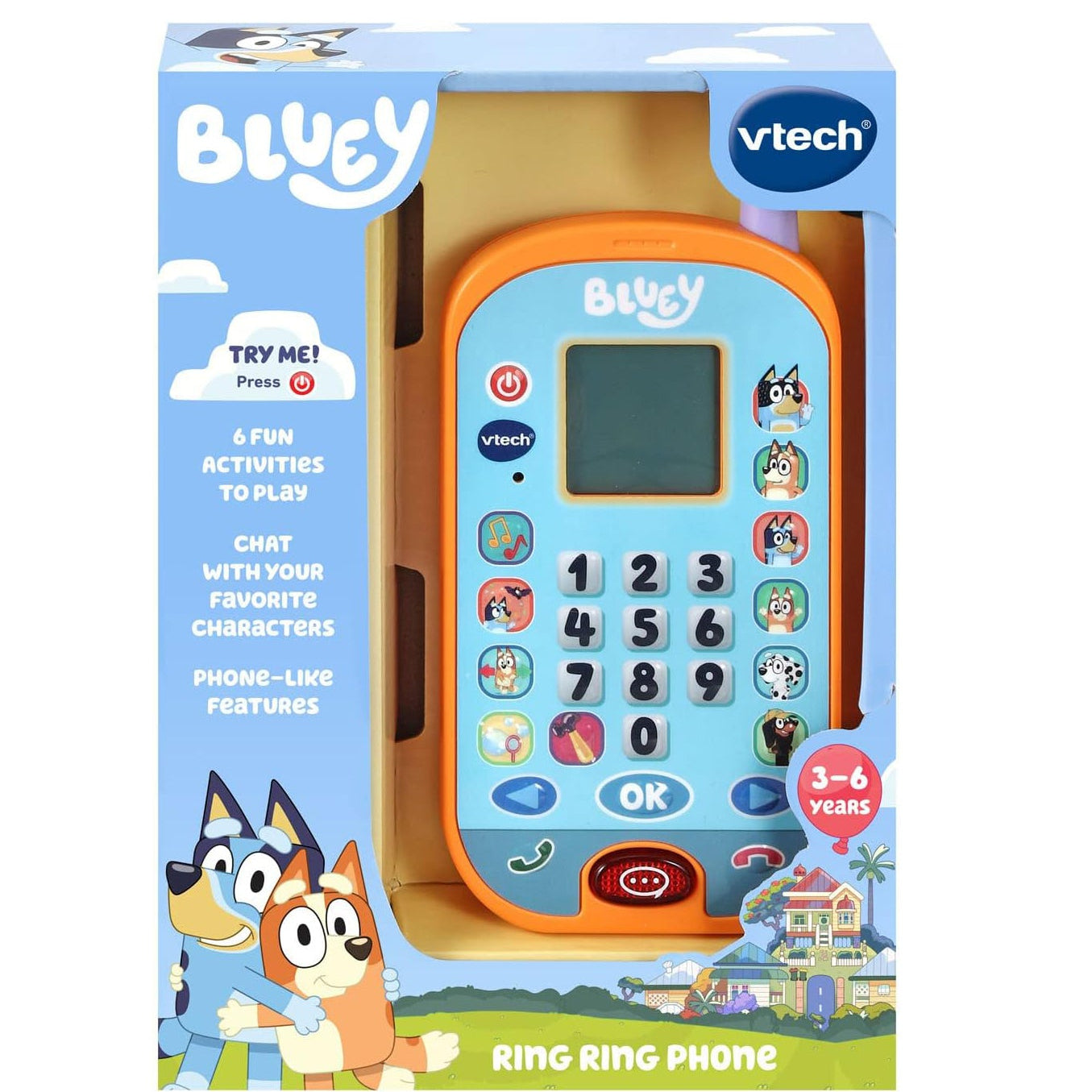 VTech Bluey Ring Ring Phone