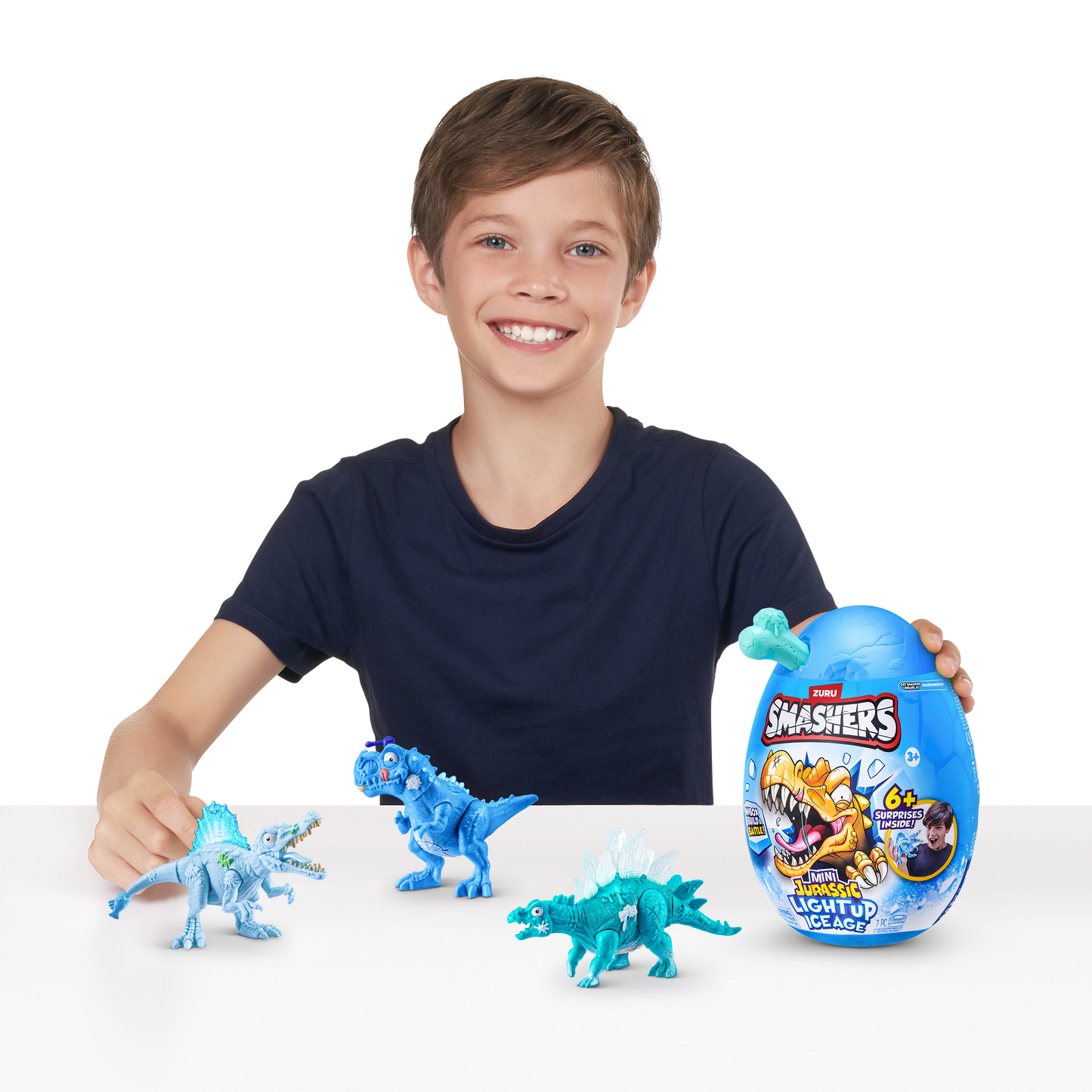 ZURU Smashers Mini Ice Age Dinosaur Surprise Egg (Blind Pack)