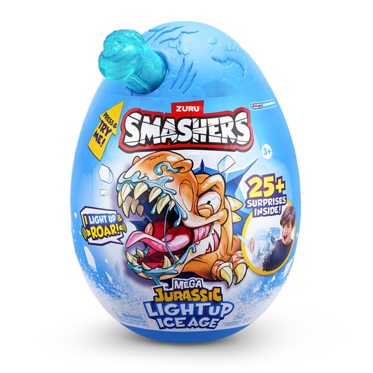 ZURU Smashers Mega Jurassic Light Up Ice Age (Blind Pack)