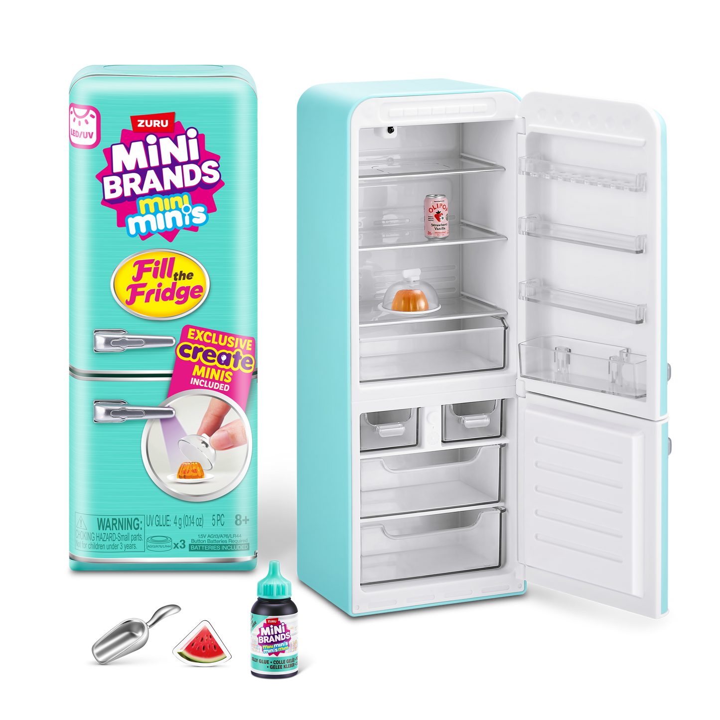 Mini Brands Fill The Fridge Playset by ZURU