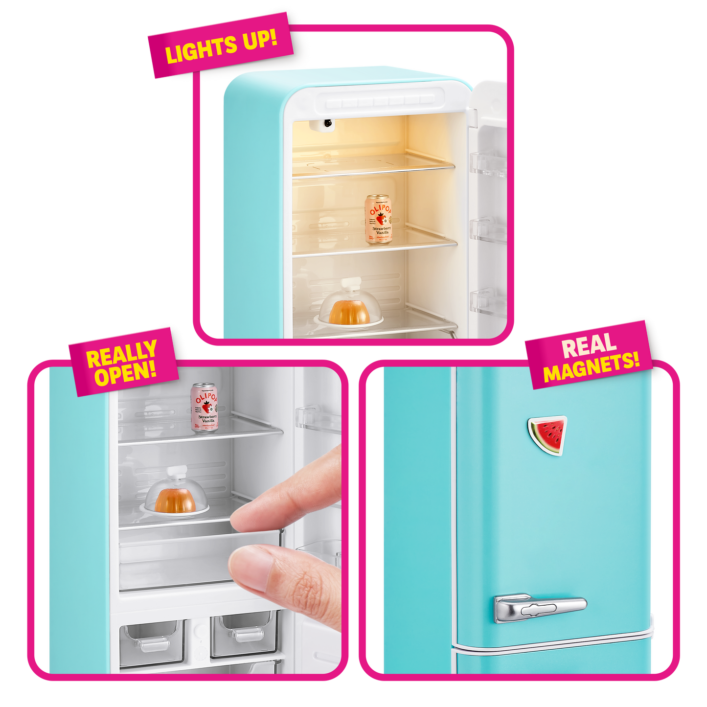 Mini Brands Fill The Fridge Playset by ZURU