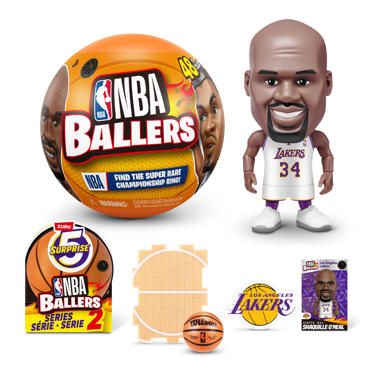 5 Surprise NBA Ballers Series 2 by ZURU