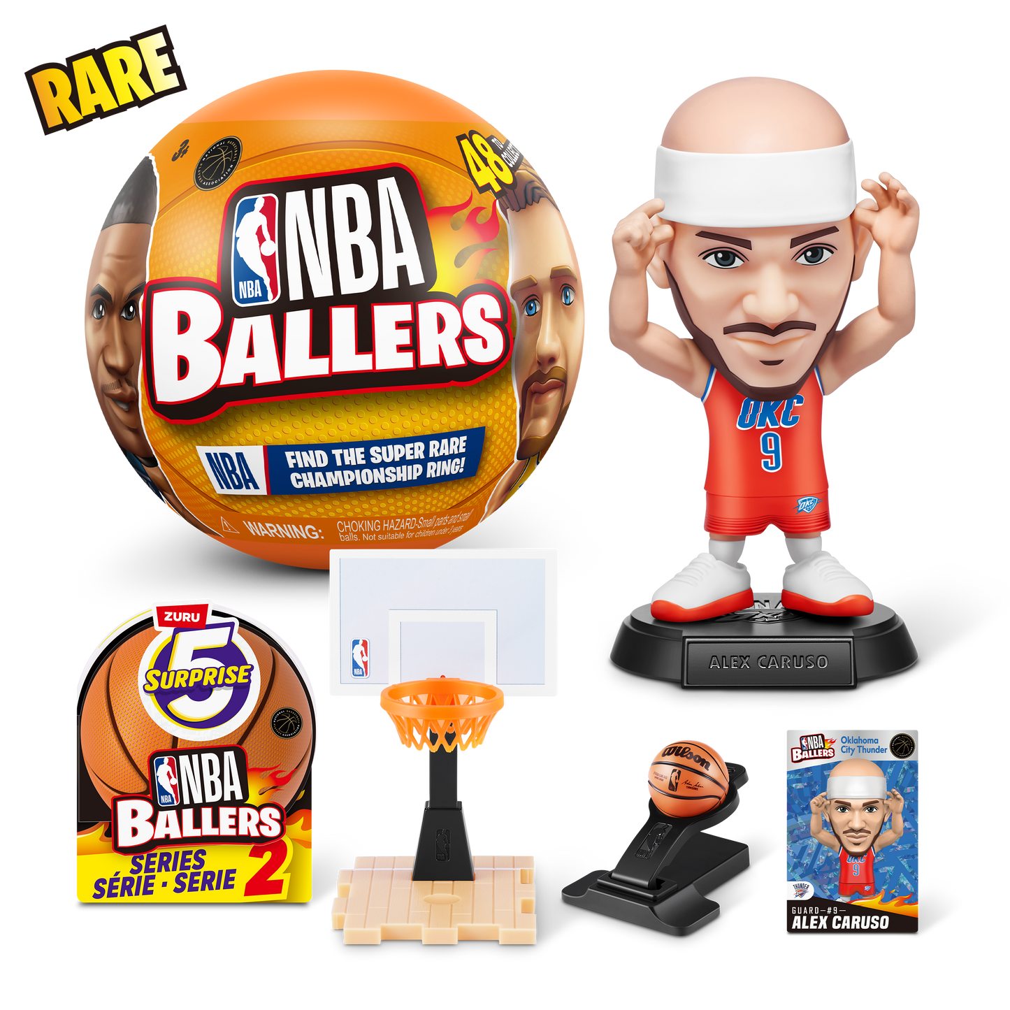 5 Surprise NBA Ballers Series 2 by ZURU
