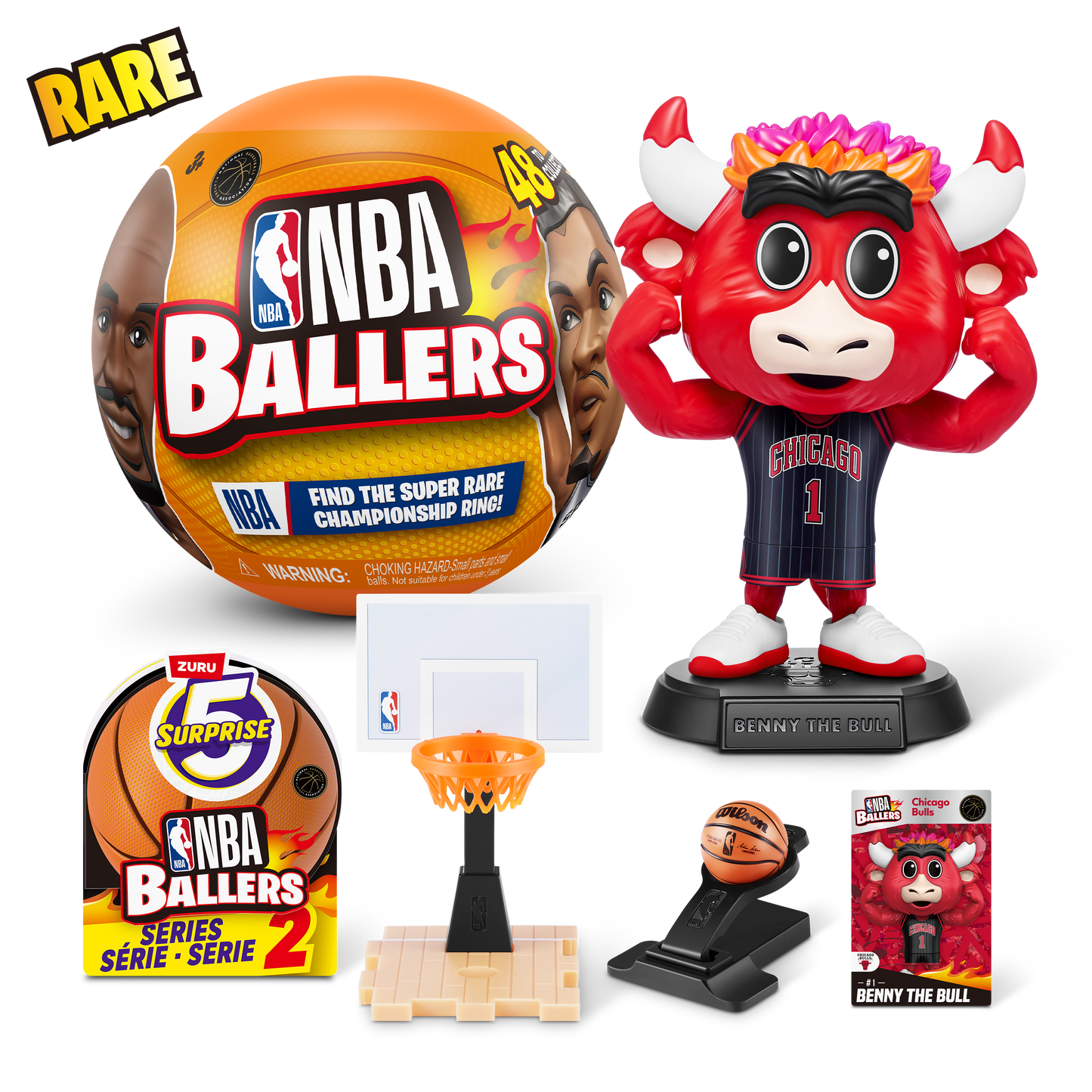 5 Surprise NBA Ballers Series 2 by ZURU