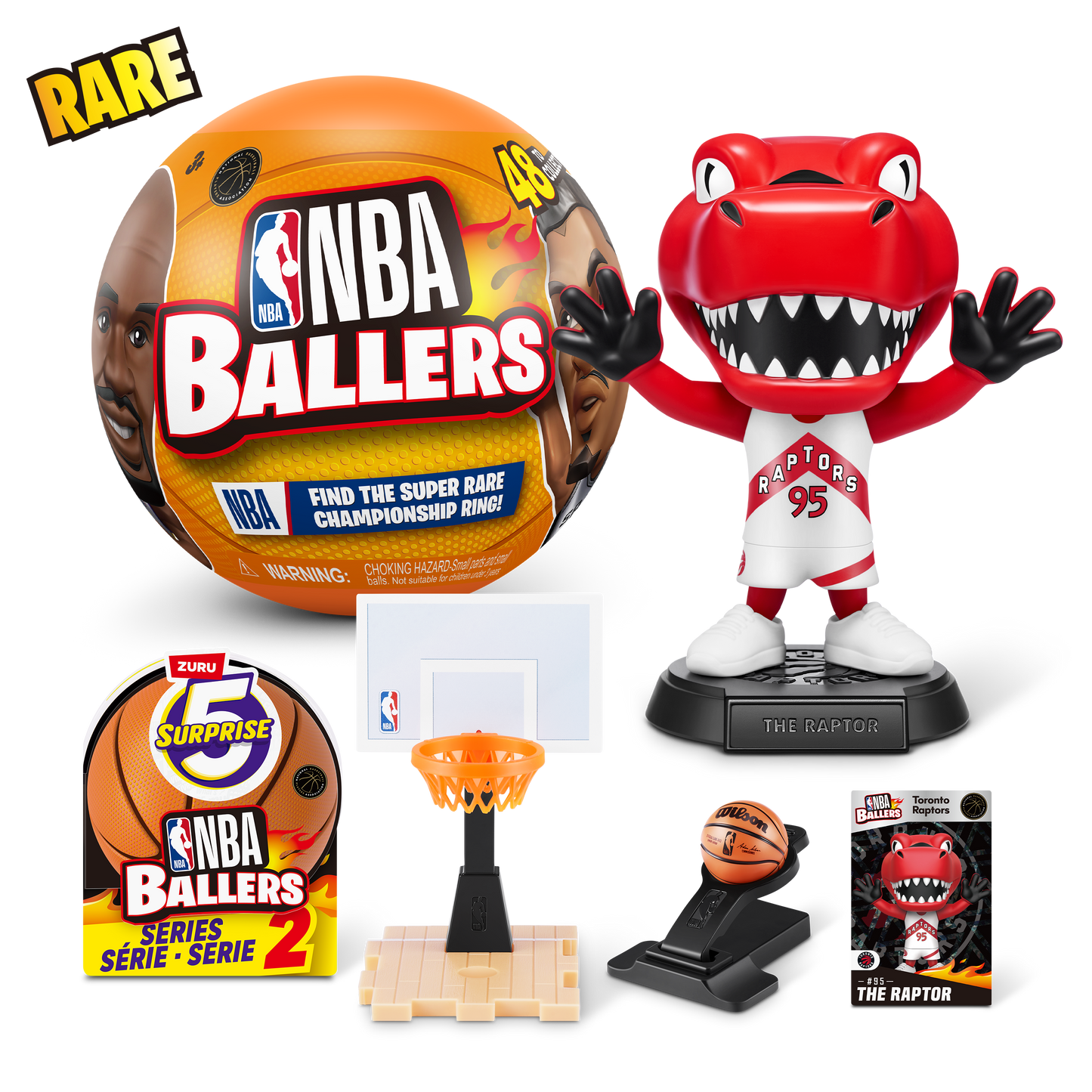 5 Surprise NBA Ballers Series 2 by ZURU