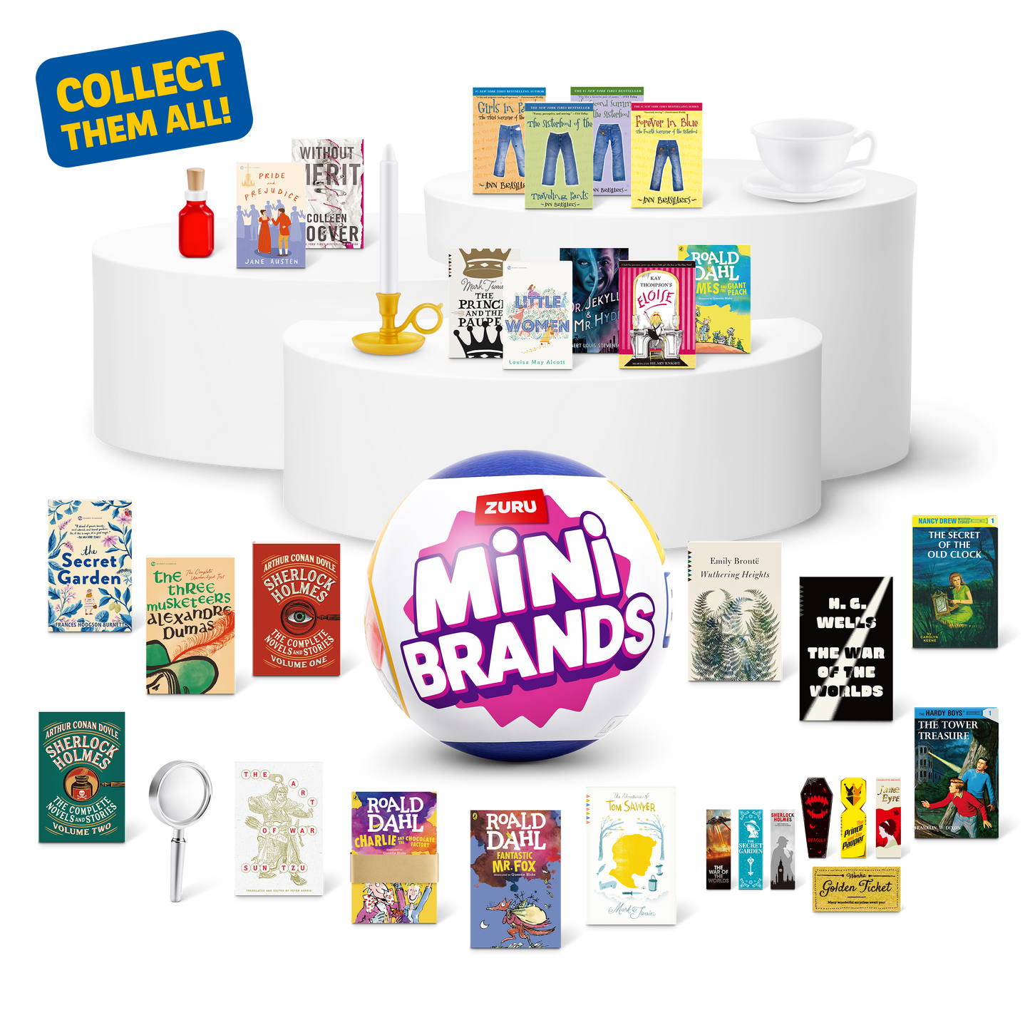 Mini Brands Mini Books Series 2 Capsule by ZURU