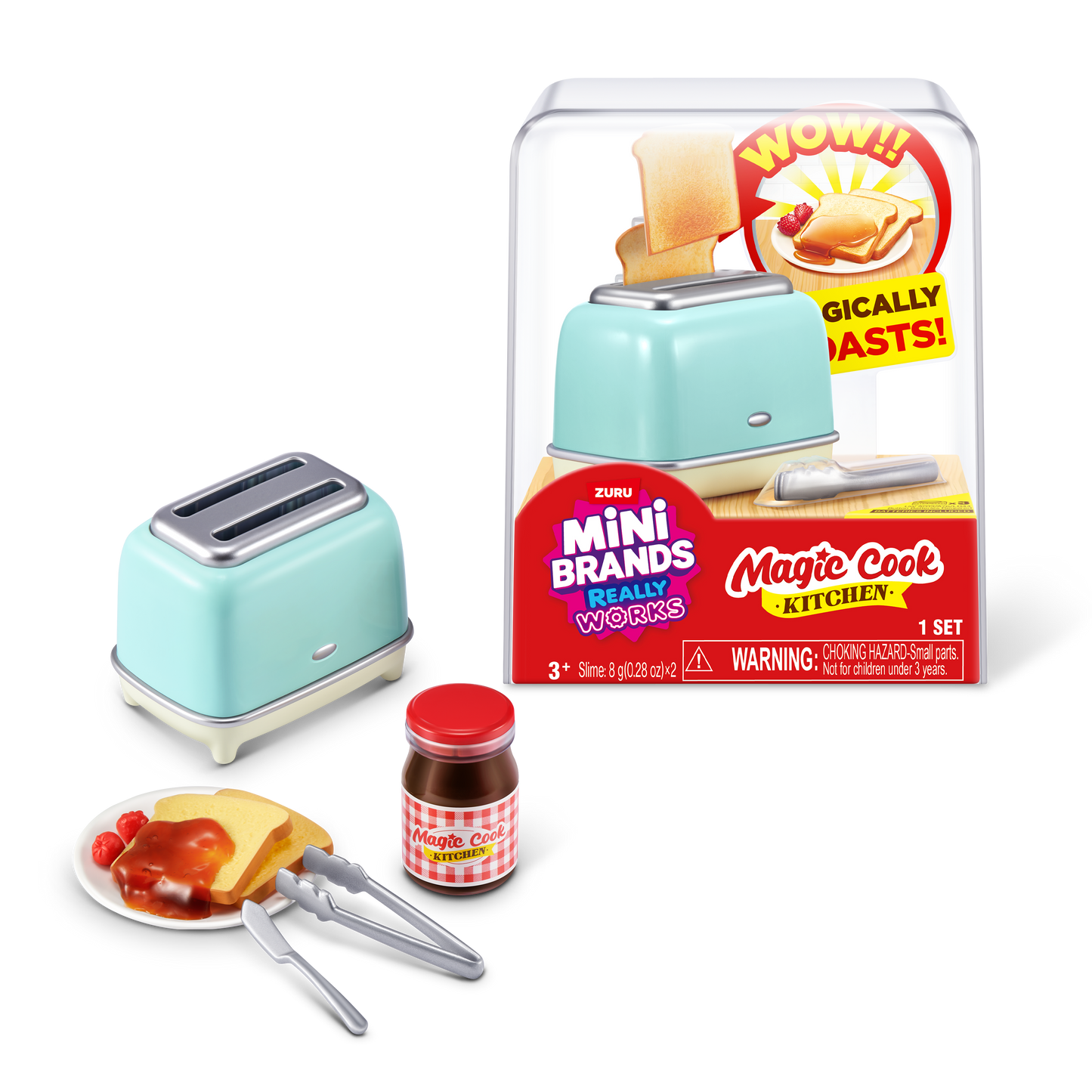 Mini Brands Really Works Magic Cook Kitchen Capsule Series 1 by ZURU (Blind Pack)