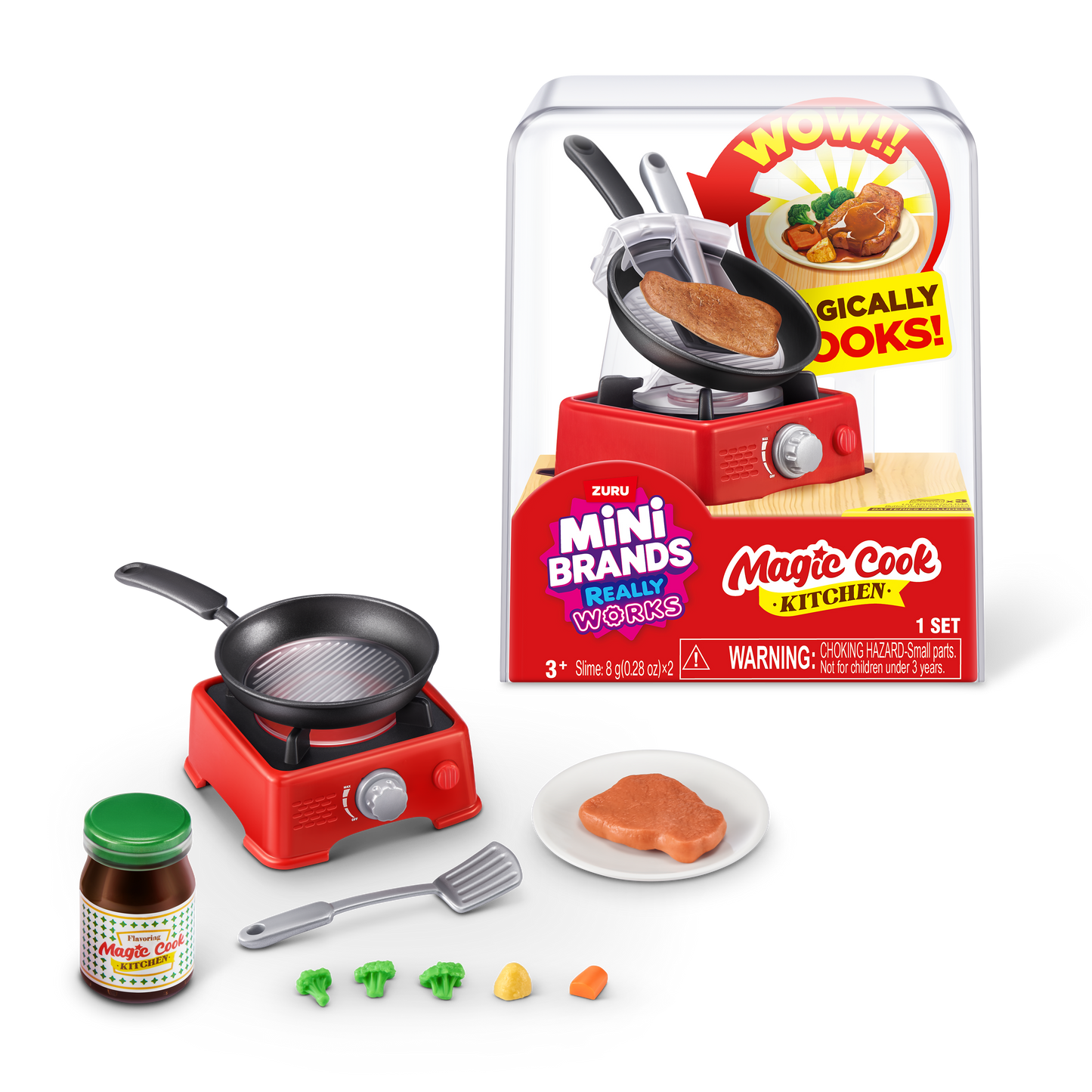 Mini Brands Really Works Magic Cook Kitchen Capsule Series 1 by ZURU (Blind Pack)