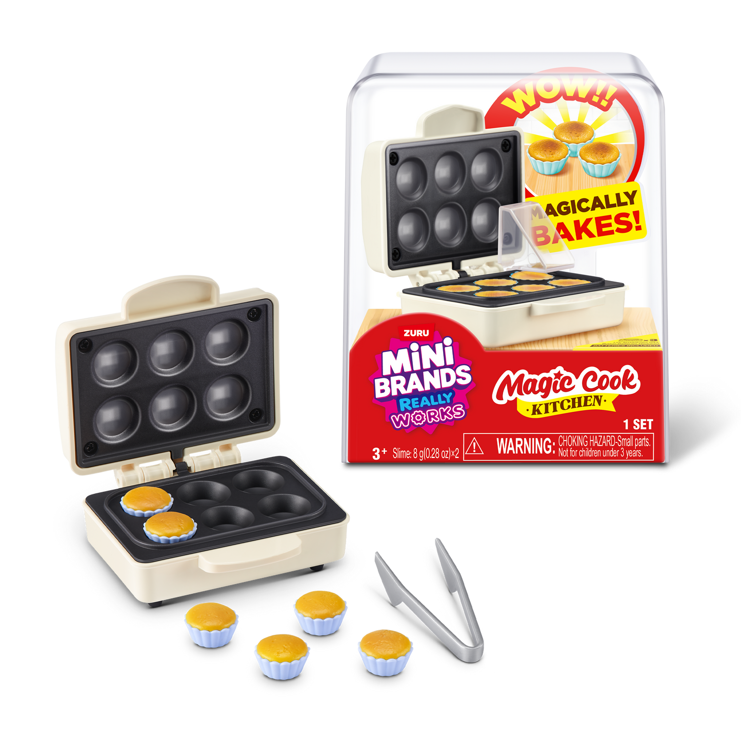 Mini Brands Really Works Magic Cook Kitchen Capsule Series 1 by ZURU (Blind Pack)