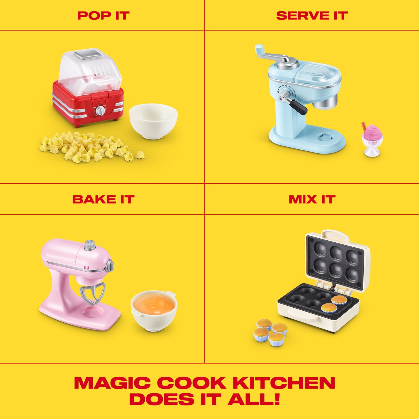 Mini Brands Really Works Magic Cook Kitchen Capsule Series 1 by ZURU (Blind Pack)