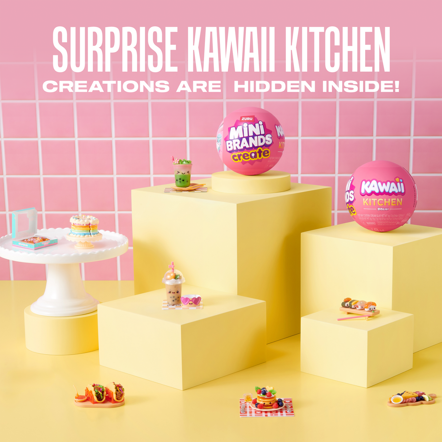 Mini Brands Mini Create Kawaii Kitchen Capsule Series 1 By ZURU