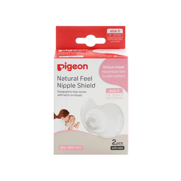 Pigeon Natural Feel Nipple Shield Size 3 (L)