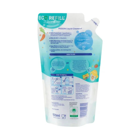 Pigeon Liquid Cleanser Refill 650ml