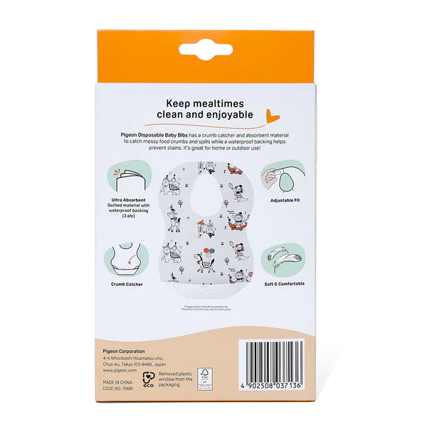 Pigeon Disposable Baby Bib