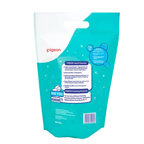 Pigeon Liquid Cleanser Bundle 700ml (Foam) + 650ml(Refill)