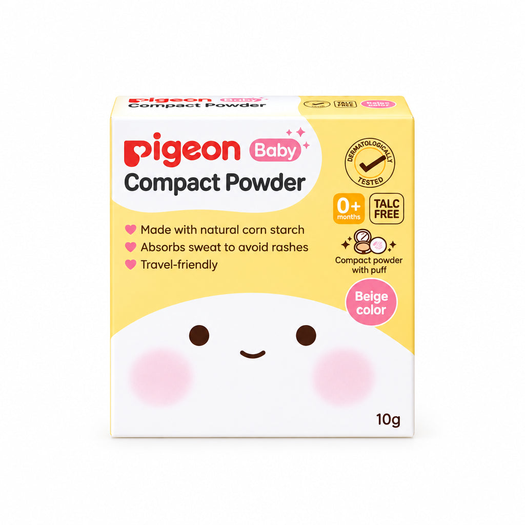 Pigeon Baby compact powder with puff